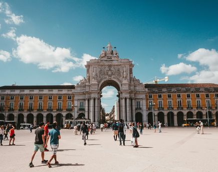 Städtereisen: Das Stadttor von Lissabon